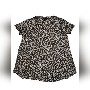Ann Taylor Floral Top, Size SP